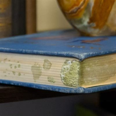 can books get moldy on the bookshelf for too long